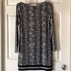 Michael Kors Snakeskin Dress